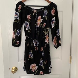 Pacsun Kendall & Kylie Off the Shoulder Floral Dress